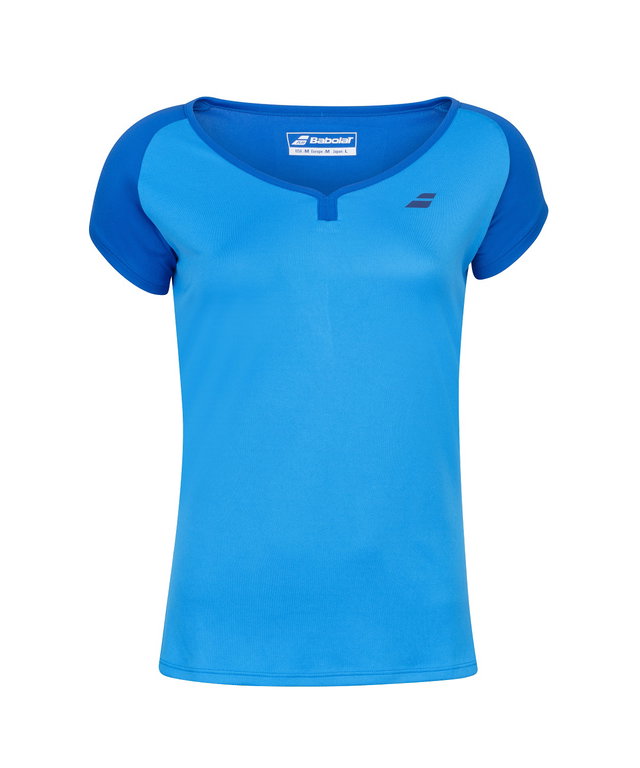 Babolat Tennis-Shirt Play Club Cap Sleeve hellblau Mädchen